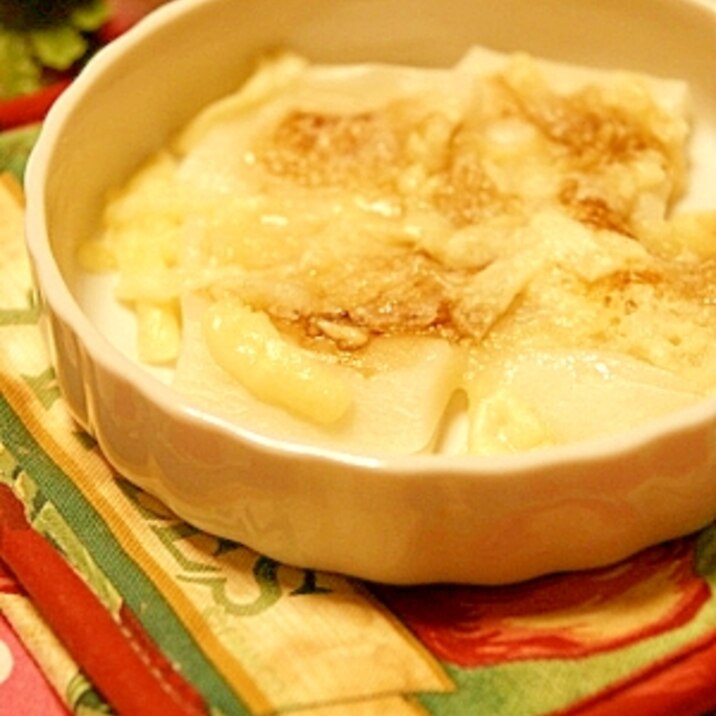 少しお腹が空いた時に♪麺つゆチーズ餅